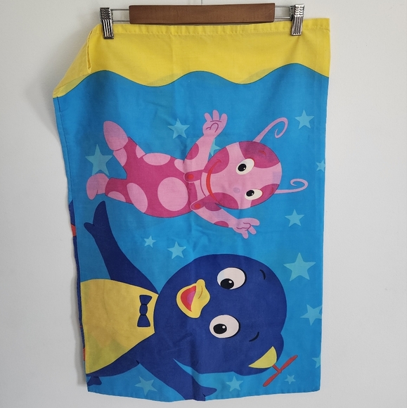 Rare Nick Jr. BACKYARDIGAN 2 Sided Pillow Cases Set of 2 (see description) - Picture 2 of 8